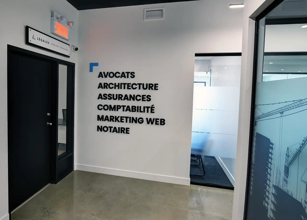 Partner wall at the GSC Laval office