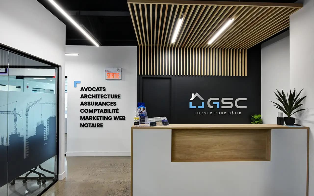 Reception at the GSC Laval office