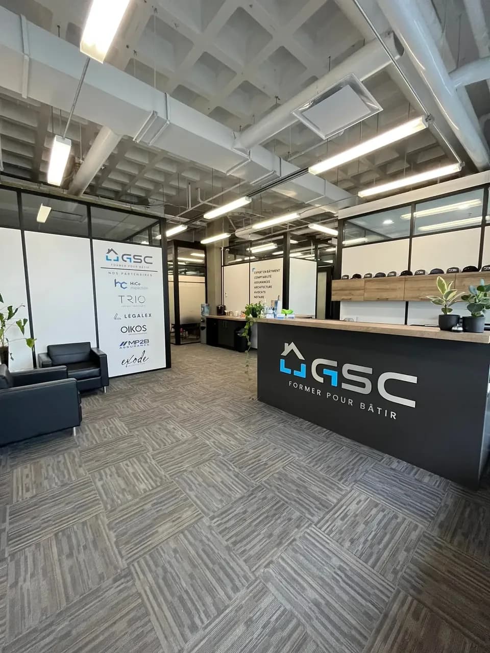 Reception at the GSC Québec office