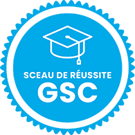 Sceau de réussite GSC