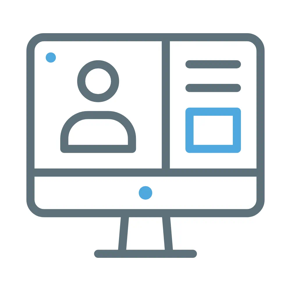 Icône représentant une formation RBQ en visioconférence Zoom offerte par Gestion Solution Construction au Québec